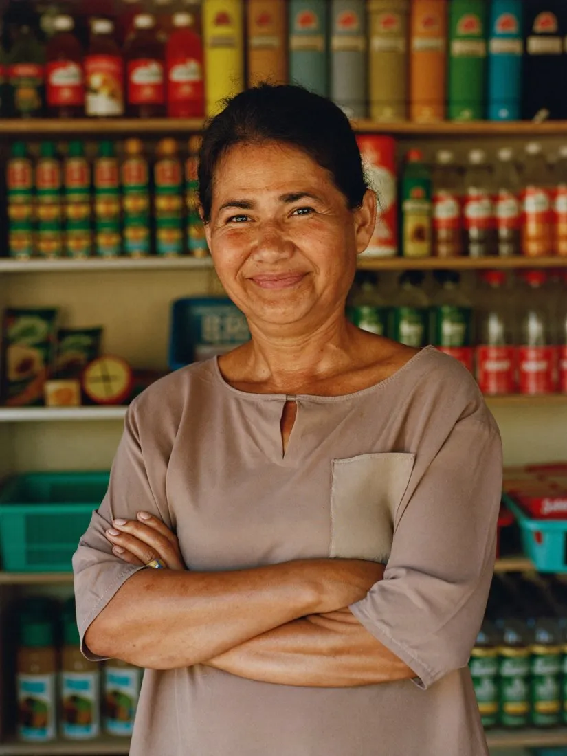 Cliente de Impulsa Tu Negocio en su negocio